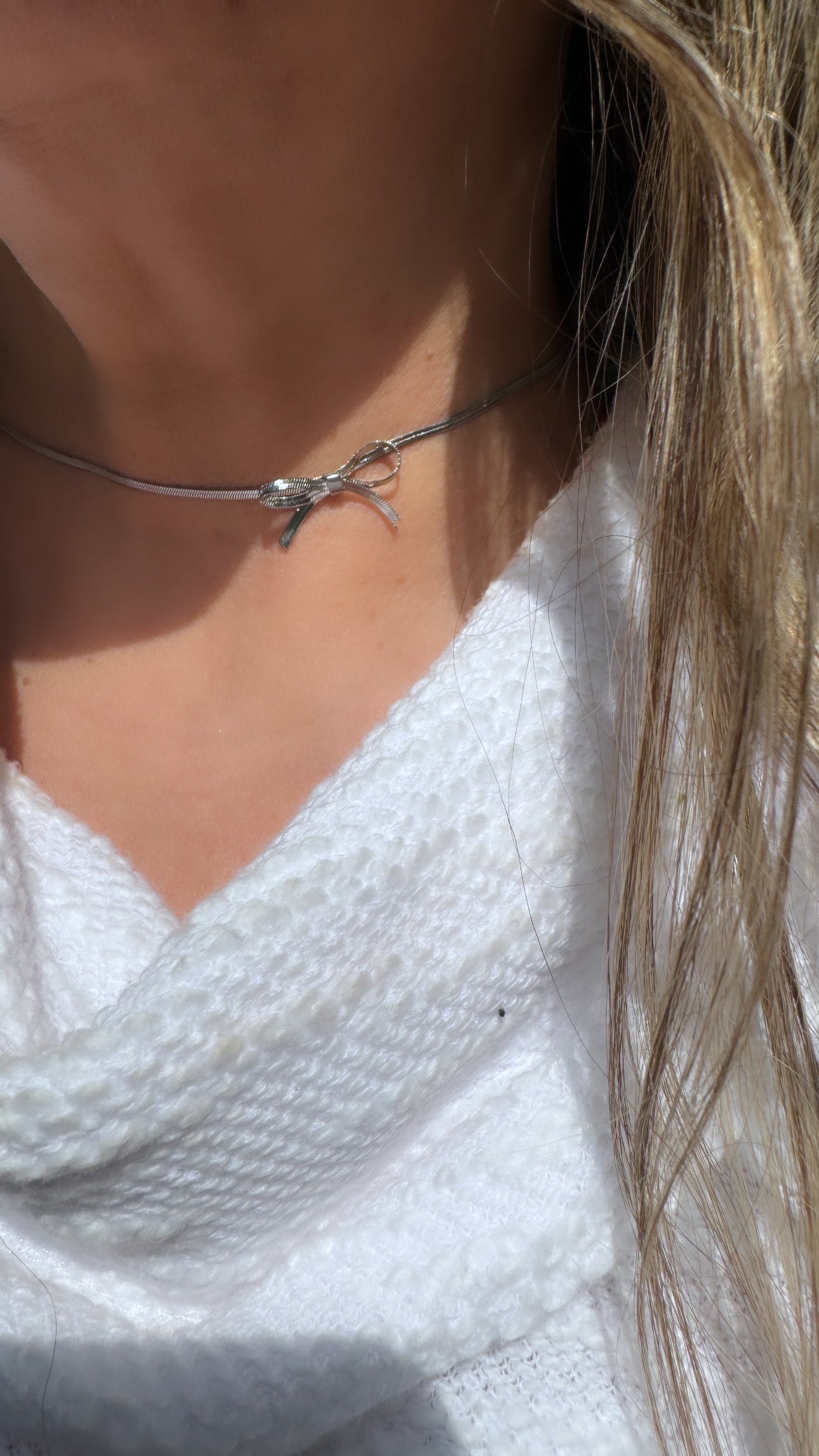 Bowknot Snake Chain - Chocker