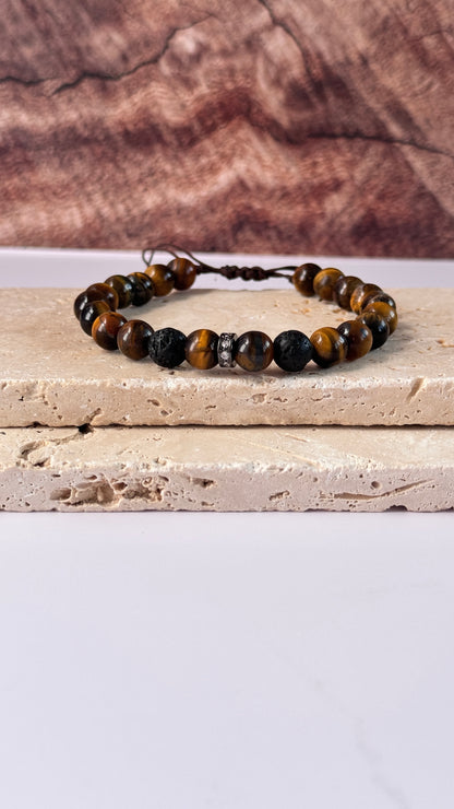 Tiger's Eye Stone - Bracelet