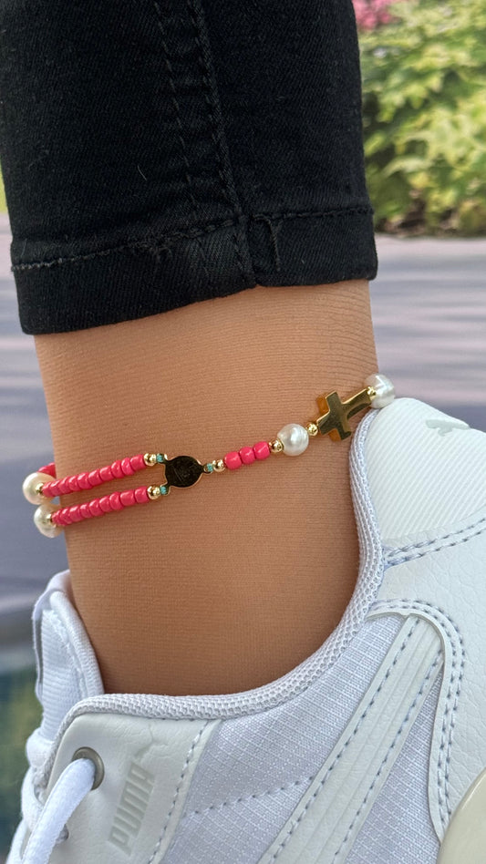 Rosario Adjustable Anklet