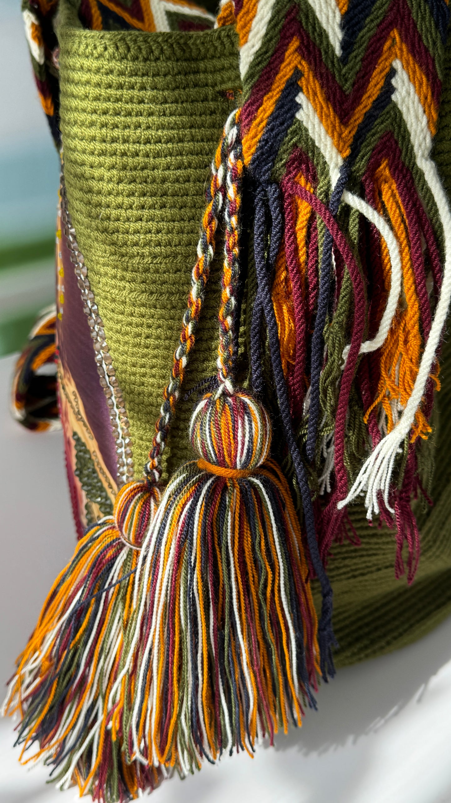 Wayuu mochila (Sagrado corazón)