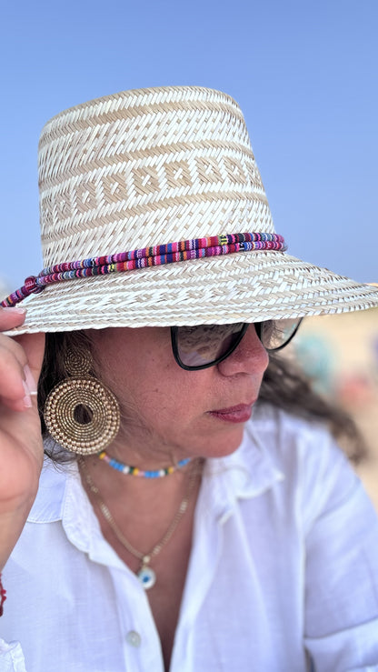 Sombreros - Sombrero Wayuu Fucsia