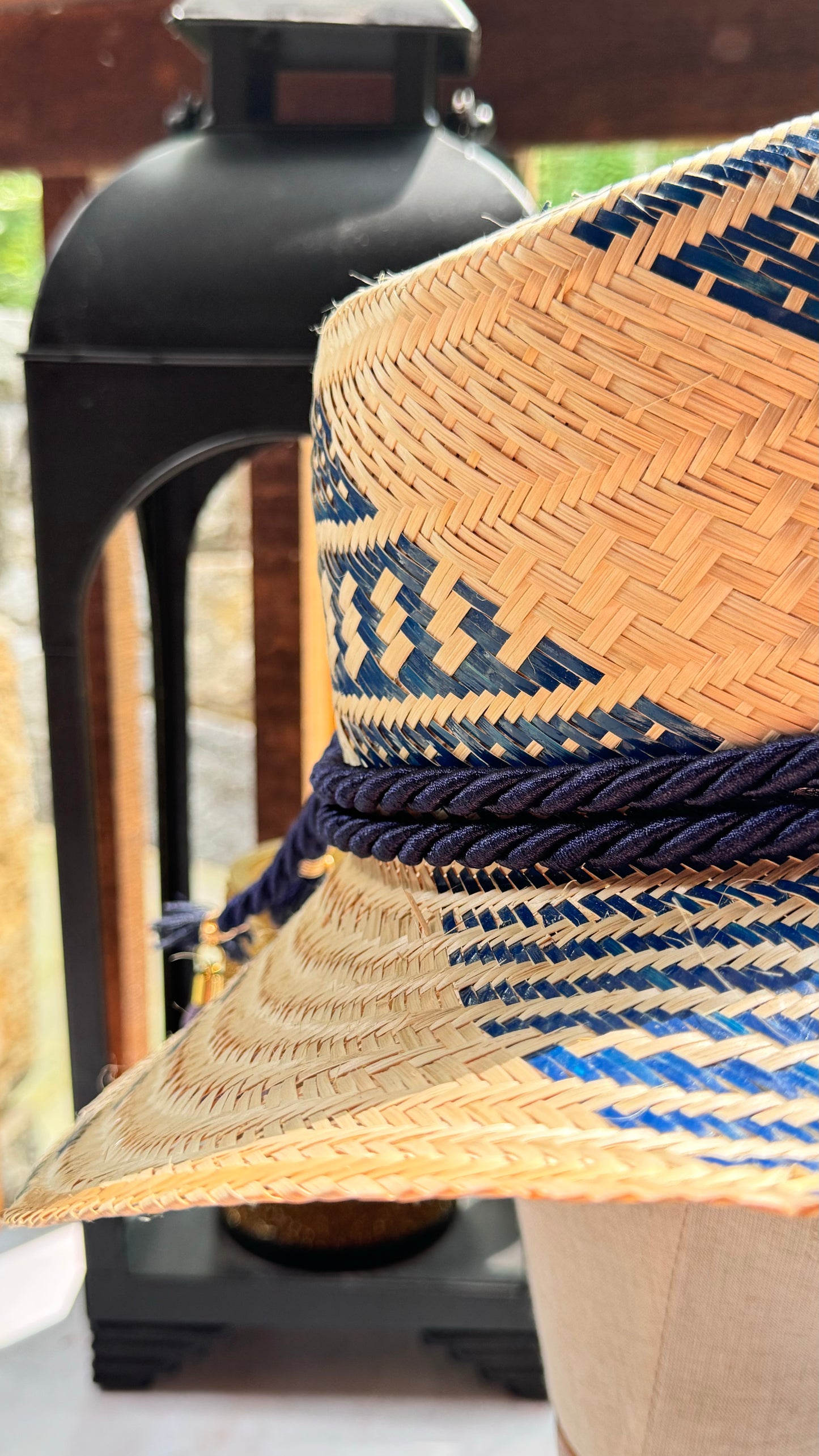 Sombrero Wayuu Azul