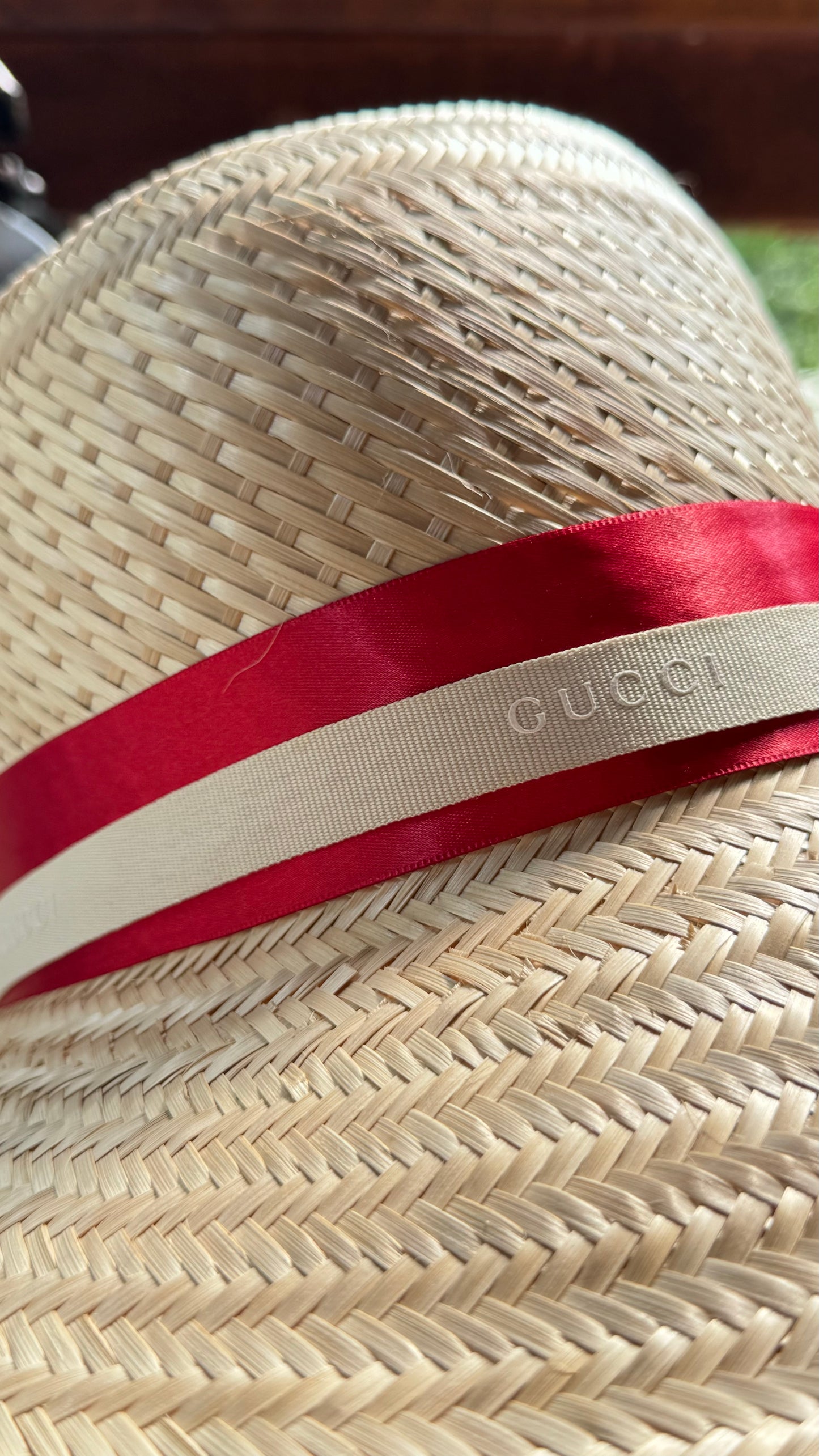 Sombrero - Sombrero Wayuu Cinta GUCCI Beige