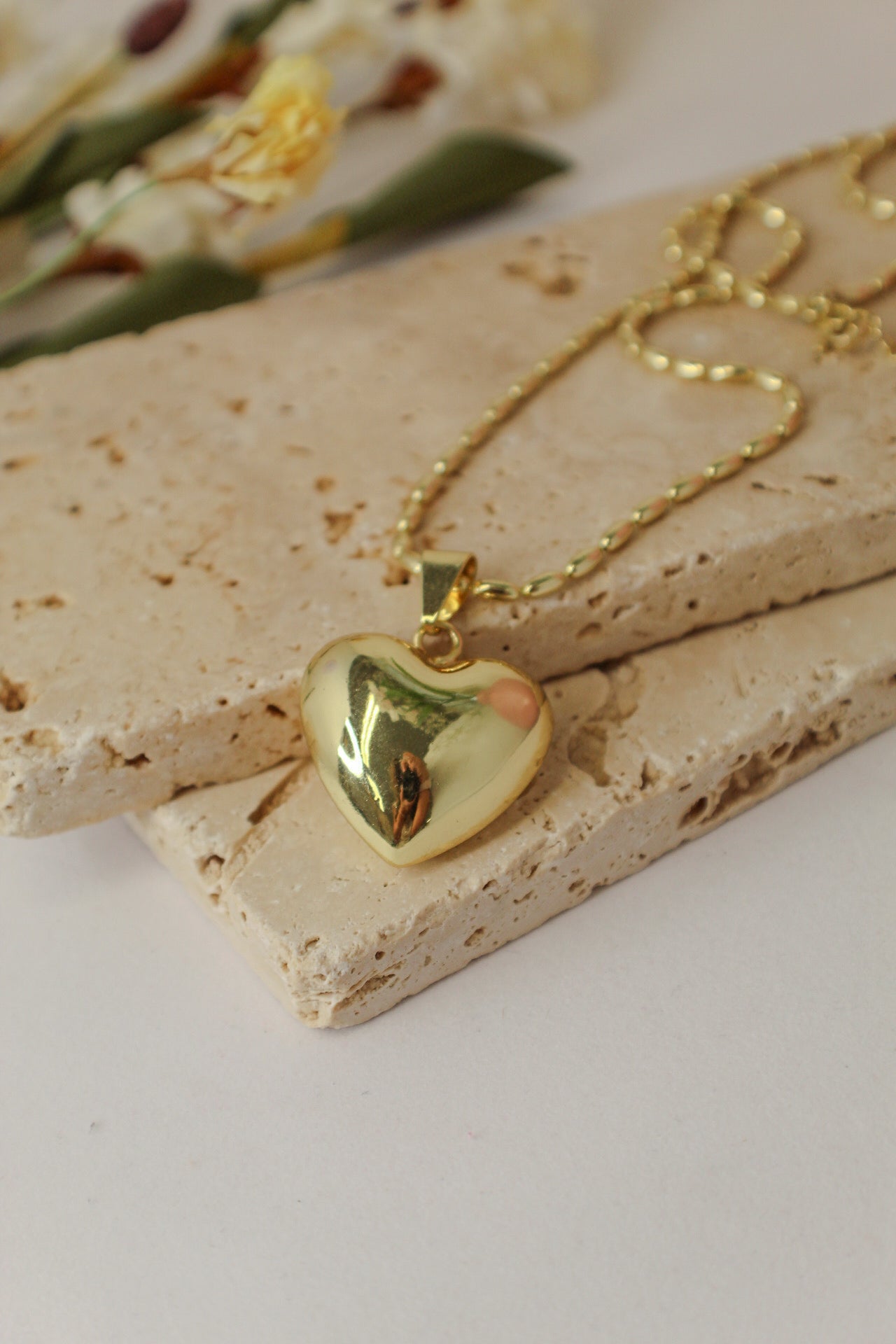 Inspired By You Heart Charm Necklace